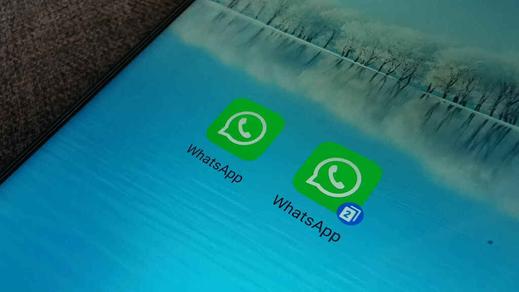 Dos WhatsApp en un mismo móvil.