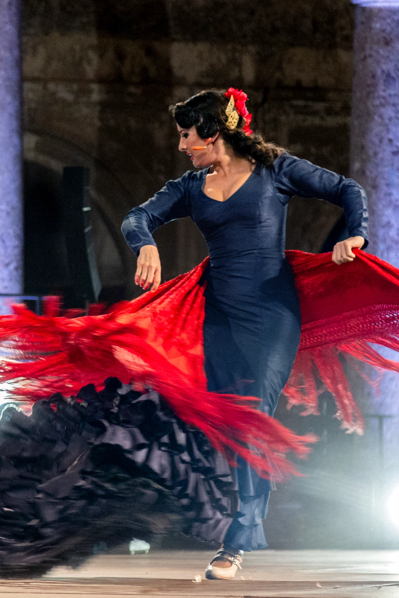 El Teatro Flamenco actuando en la gala