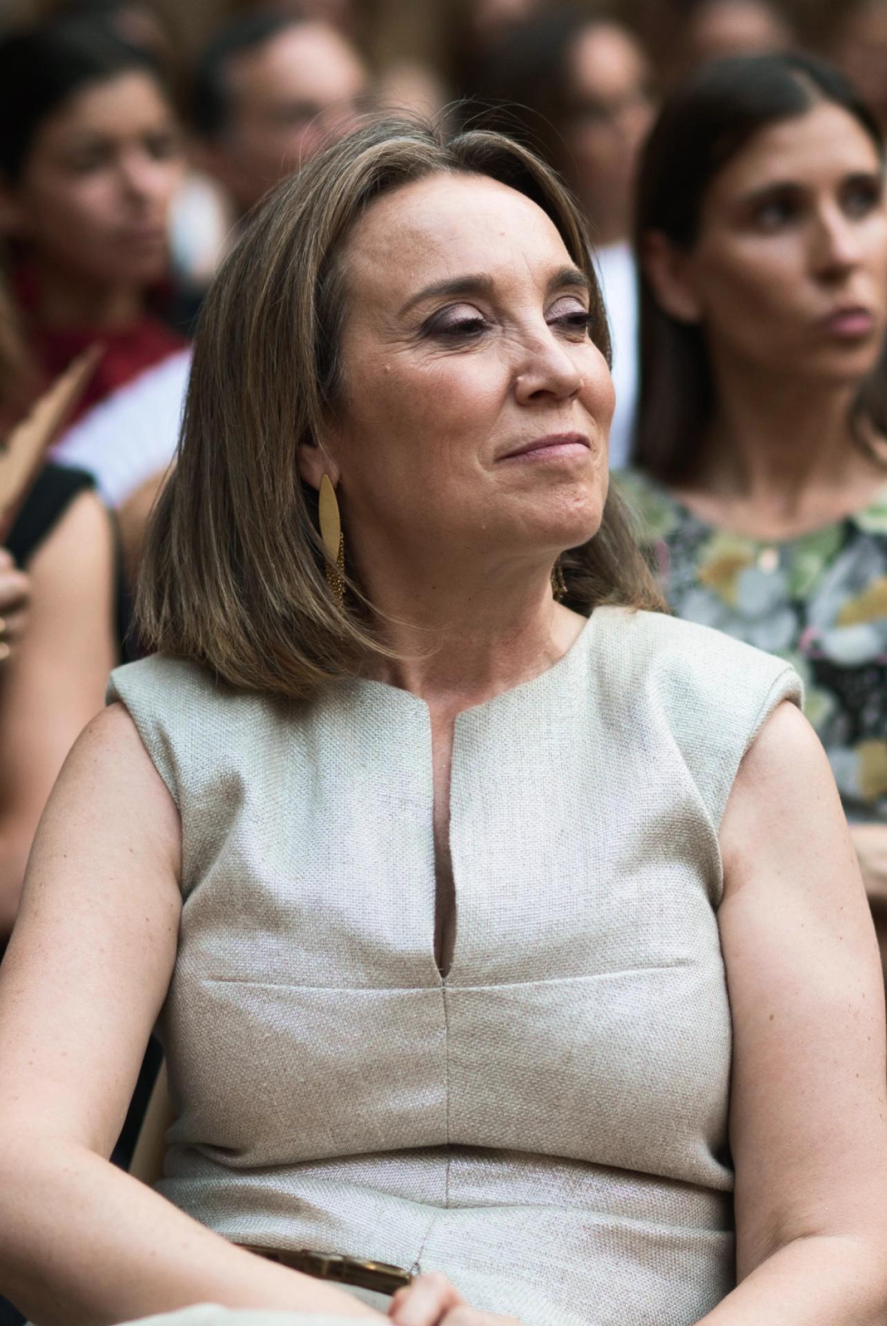 Cuca Gamarra en la gala en la Alhambra