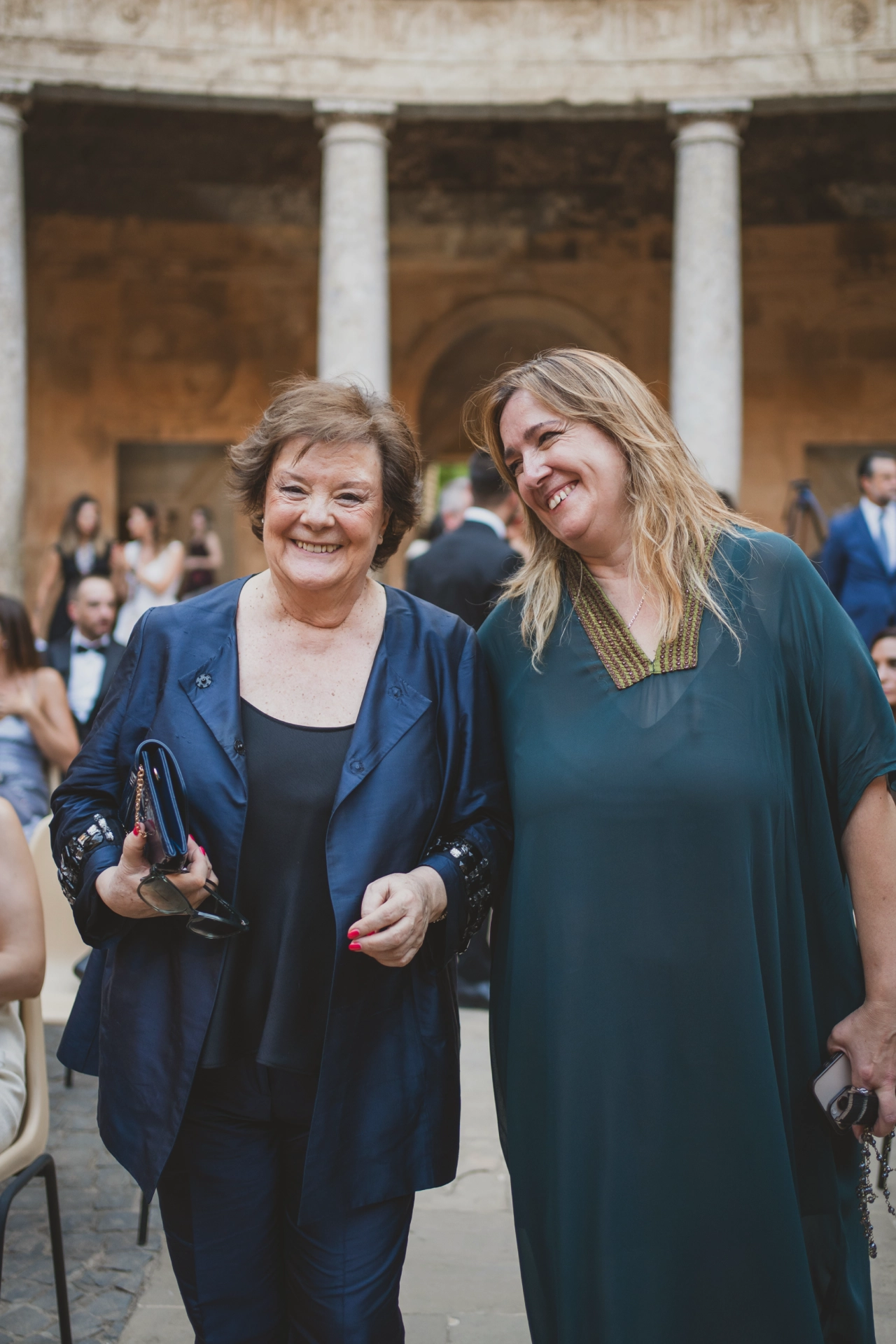 Enriqueta Chicano y María Ubago en la gala
