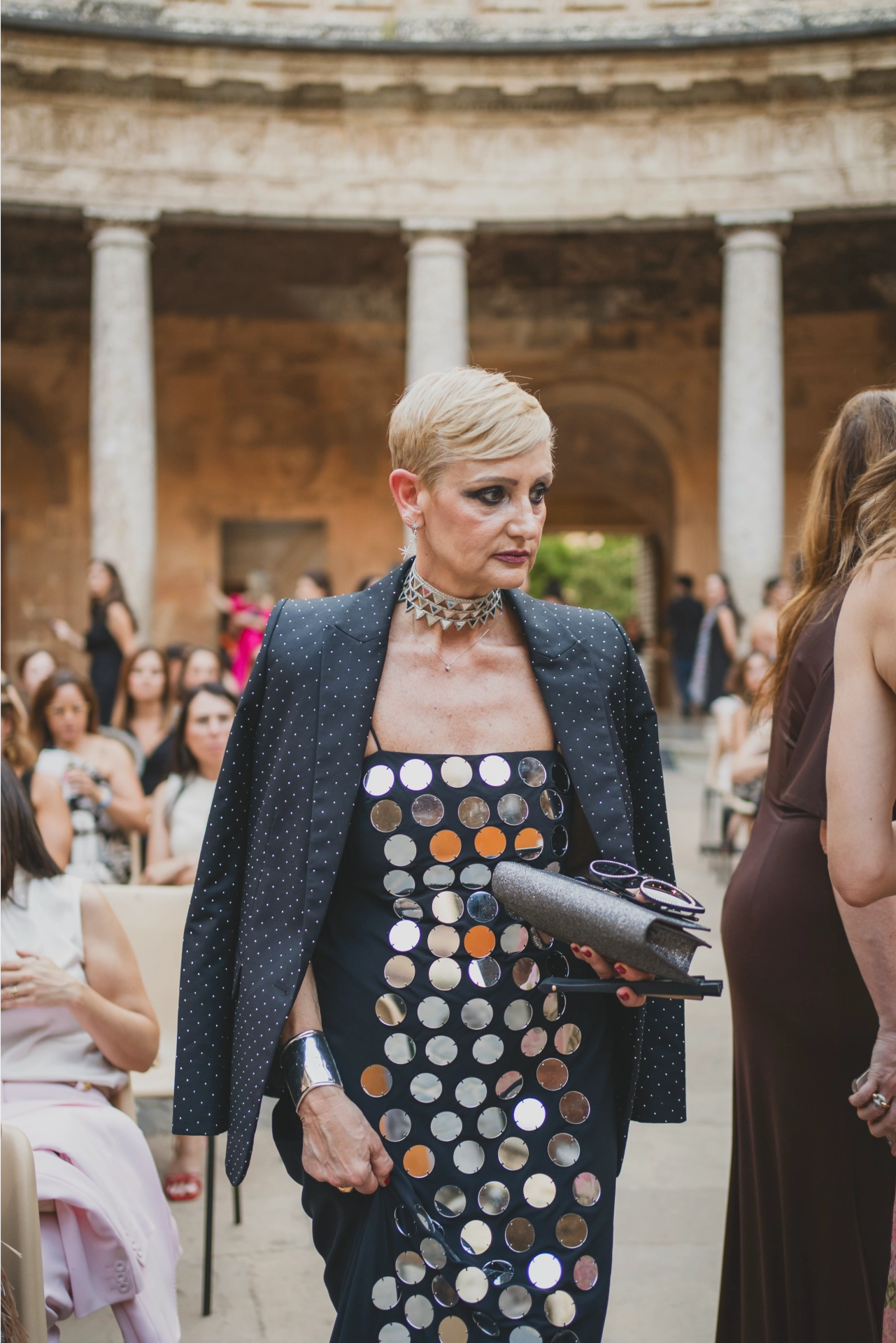 Monica Cigognini en la gala