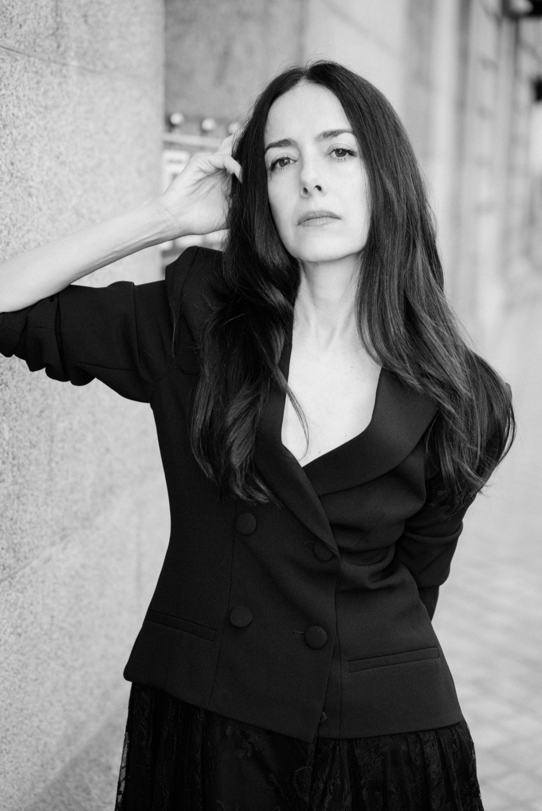 Foto uno de Cecilia Súarez con el look uno