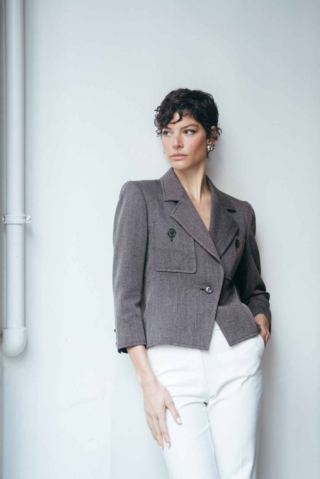 Foto dos de Marta Ortiz con el look dos