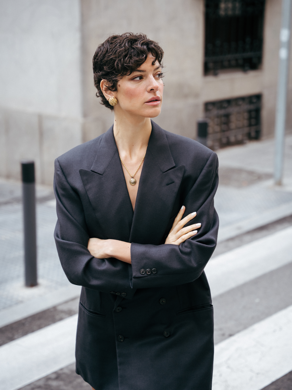 Foto dos de Marta Ortiz con el look cinco