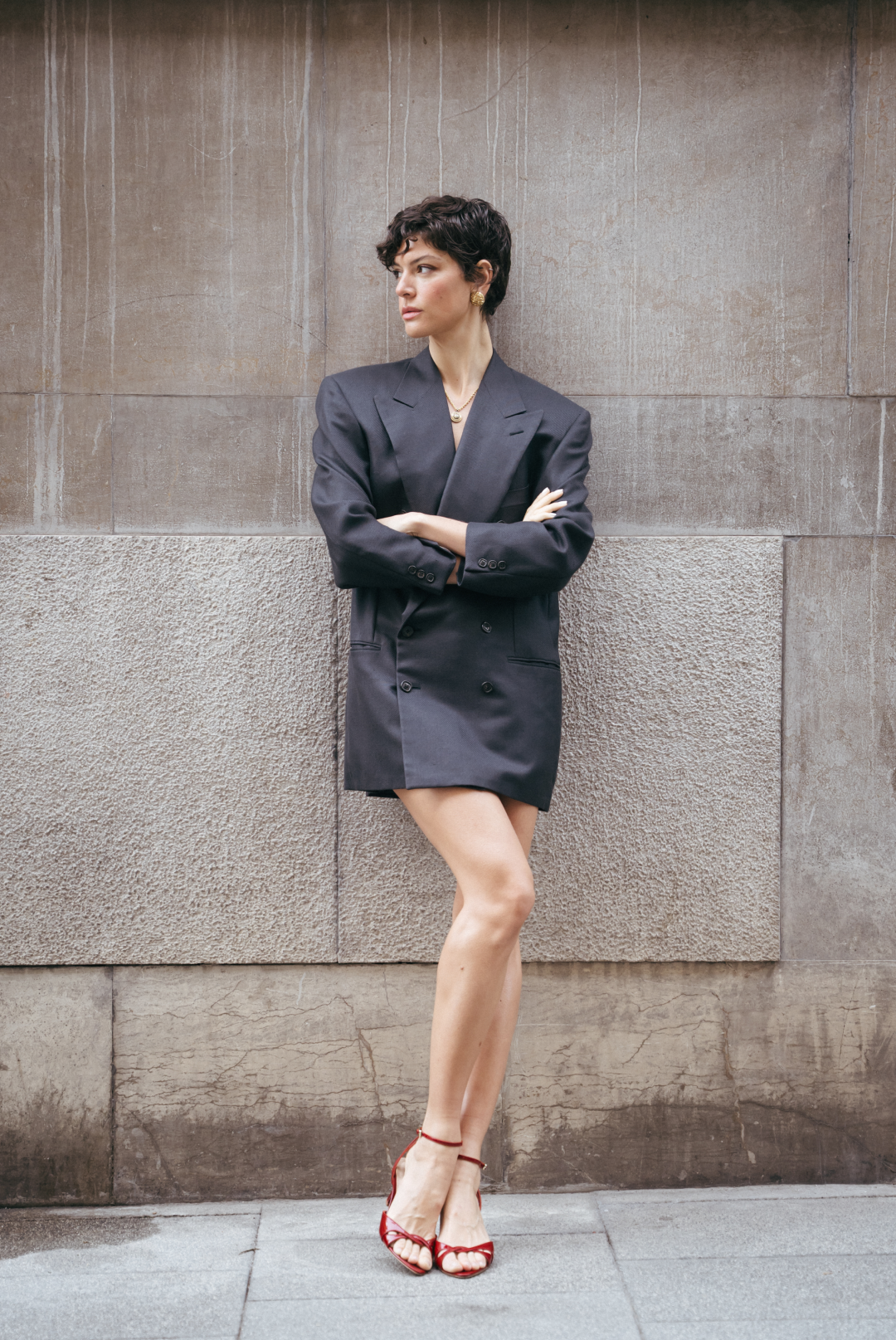 Foto siete de Marta Ortiz con el look cinco