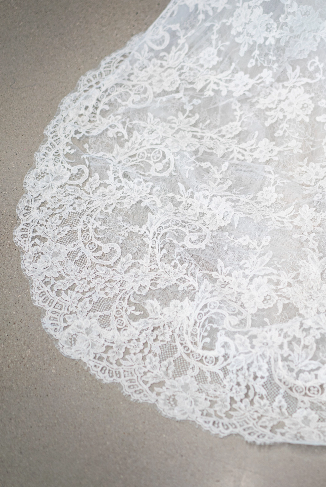 Detalle de un vestido de Rosa Clará