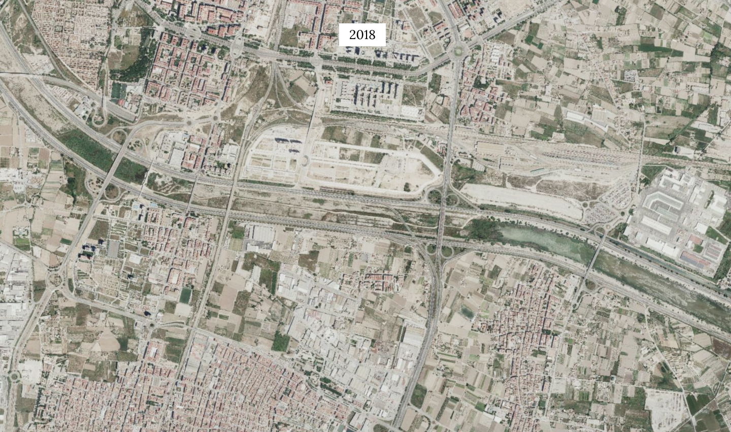 cauce nuevo del río Turia en Valencia