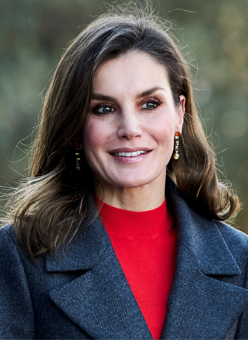 Foto de Letizia con las joyas de Lisi Fracchia Foto de Letizia con las joyas de Lisi Fracchia