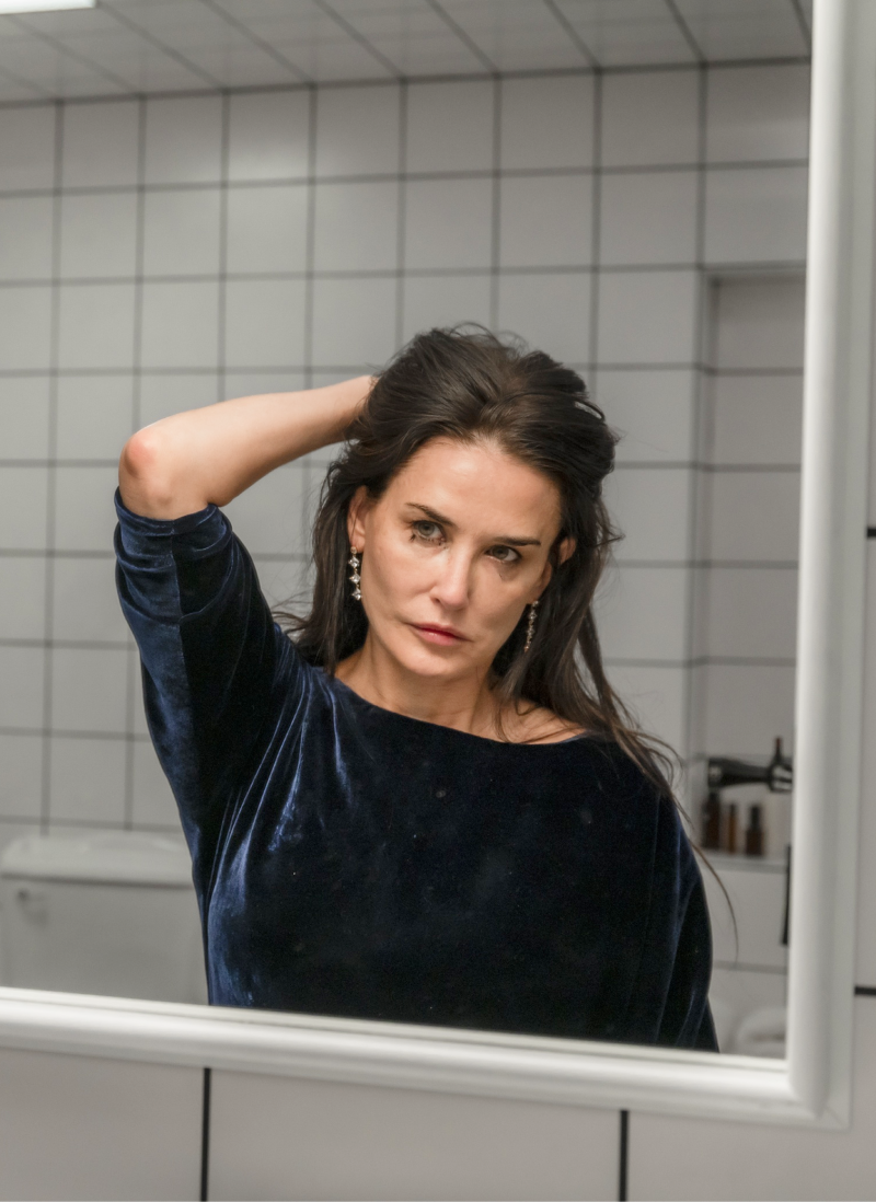 Demi Moore en La Sustancia (2024)