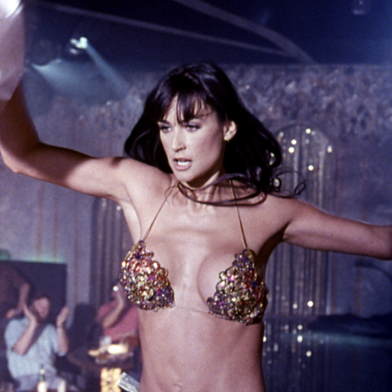 Demi Moore en Striptease (1996)