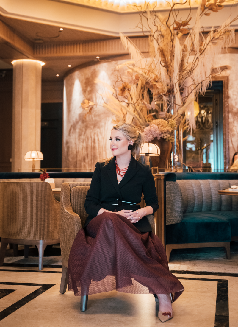 Foto dos de Nayra González con el look cuatro