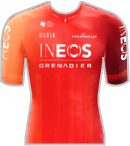 Maillot del equipo INEOS GRENADIERS de la LA VUELTA 