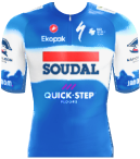 Maillot del equipo SOUDAL QUICK-STEP de la LA VUELTA 