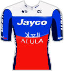 Maillot del equipo TEAM JAYCO ALULA de la LA VUELTA 