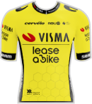 Maillot del equipo TEAM VISMA LEASE A BIKE de la LA VUELTA 