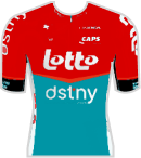 Maillot del equipo LOTTO DSTNY de la LA VUELTA 