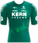 Maillot del equipo EQUIPO KERN PHARMA de la LA VUELTA 