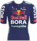 Maillot del equipo RED BULL BORA - HANSGROHE de la LA VUELTA 